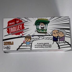 Trial by Trolley Party Game -